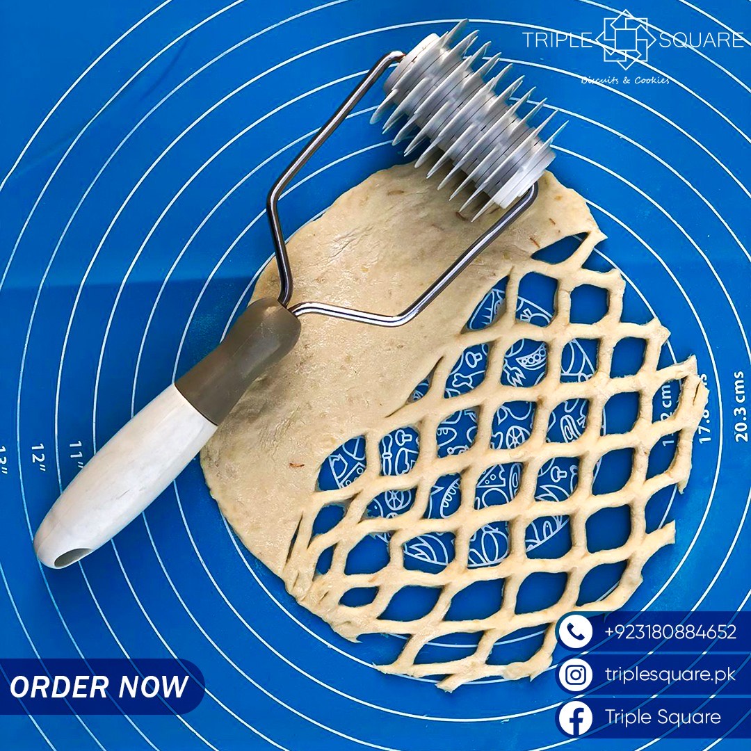 Net Cutter | Pie Roller | Pizza Dough Cutter