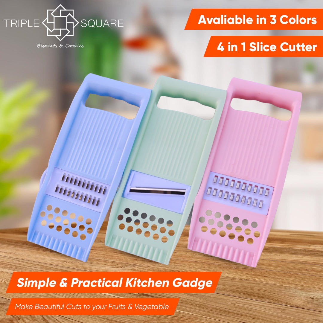 4-in-1 Multi-Function Slicer: Your Ultimate Kitchen Companion 🥕🍎🍴