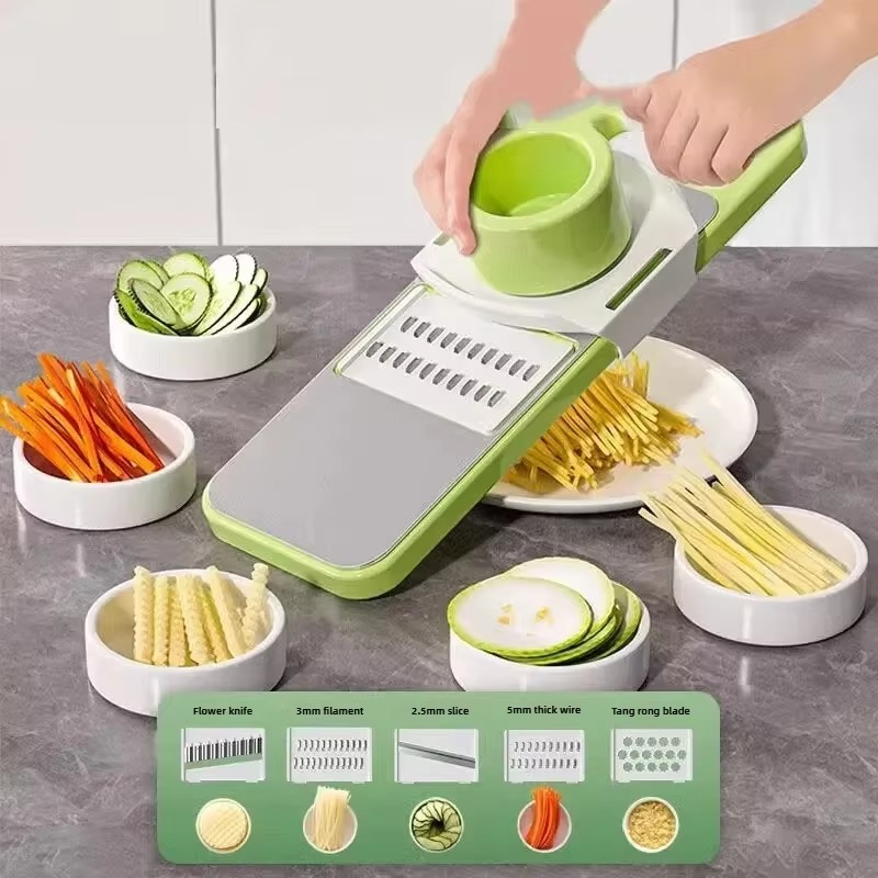 🌟 Imported™ 5-in-1 Vegetable Slicer