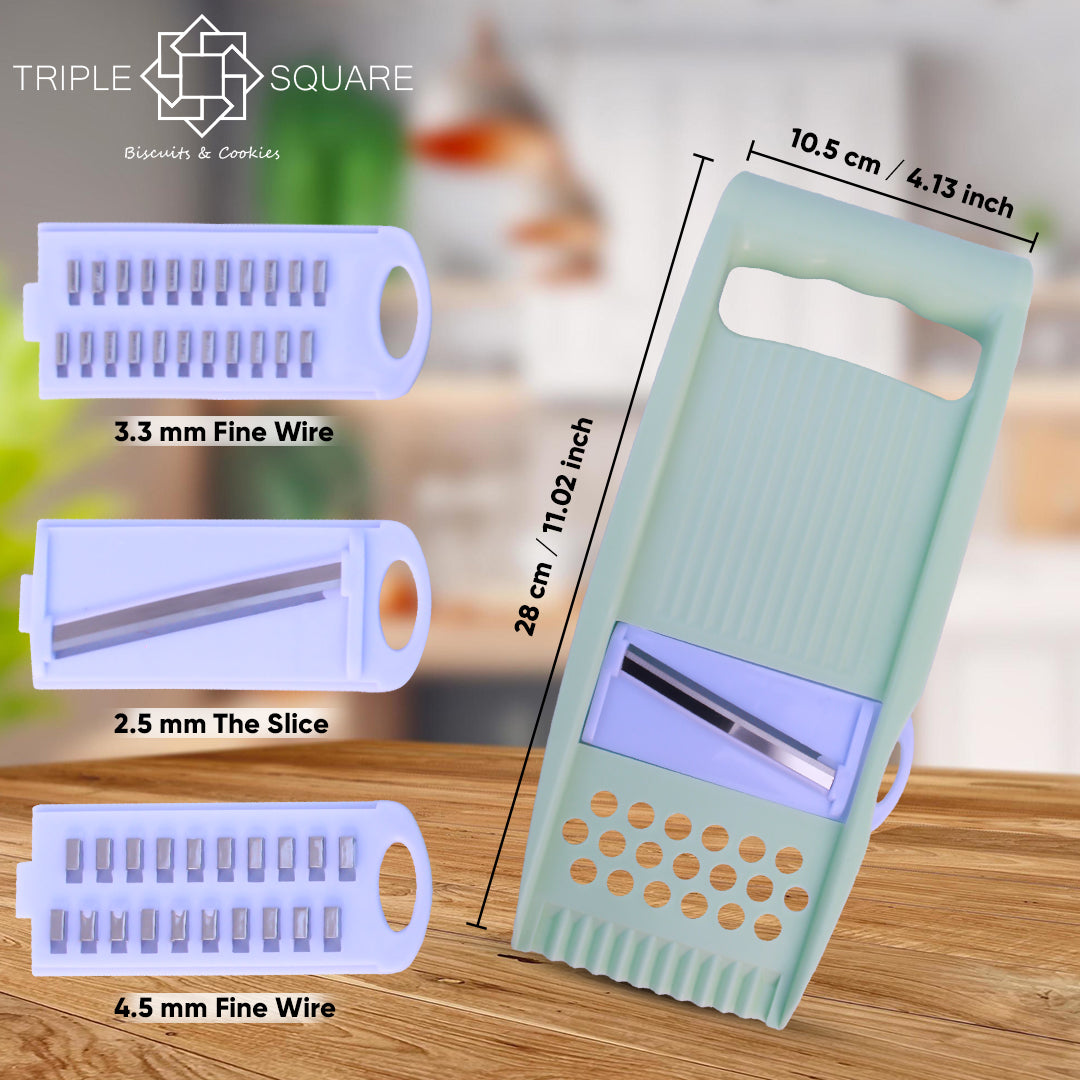 4-in-1 Multi-Function Slicer: Your Ultimate Kitchen Companion 🥕🍎🍴