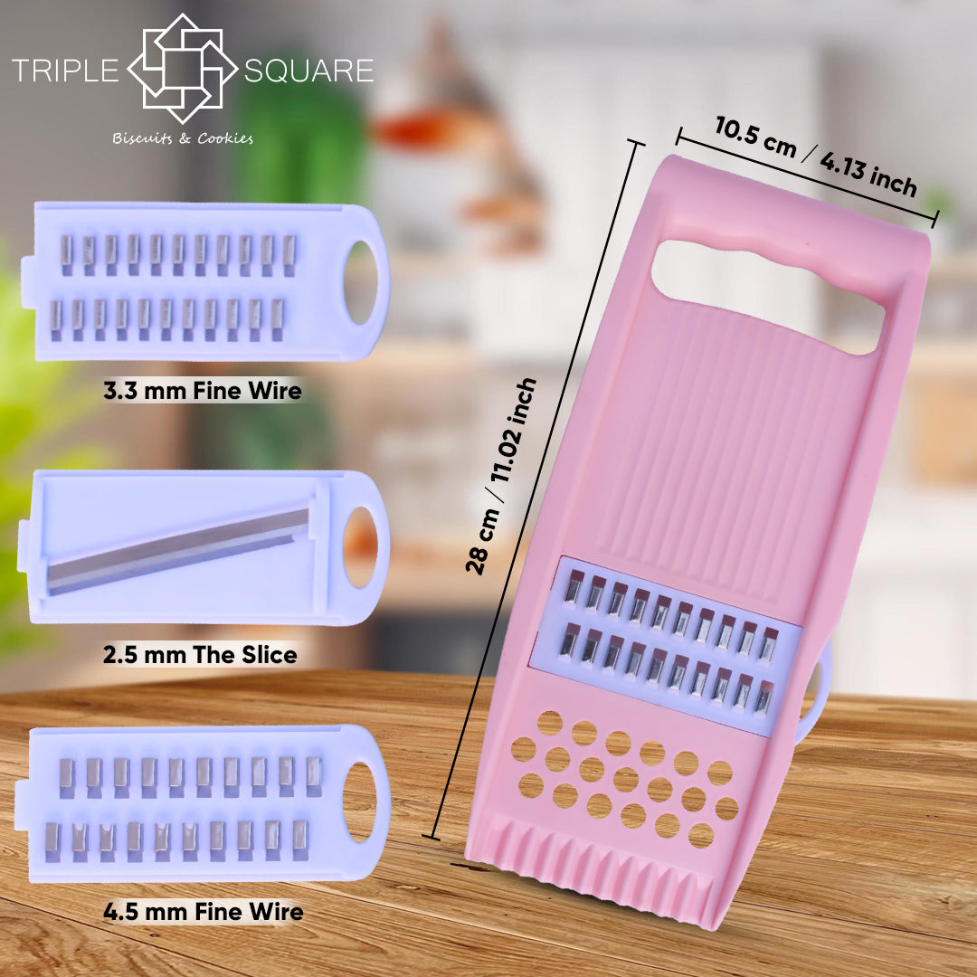 4-in-1 Multi-Function Slicer: Your Ultimate Kitchen Companion 🥕🍎🍴
