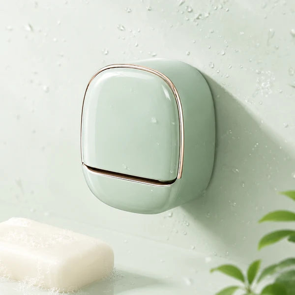 Wall Mounted Soap Holder with Drain Tray