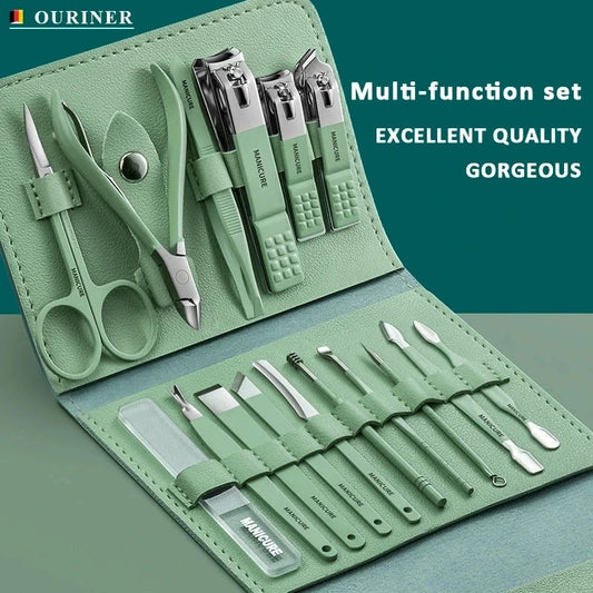 16-Pcs Manicure Grooming Kit