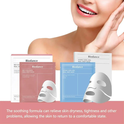 Korean Bio-Collagen Moisturizing Face Mask