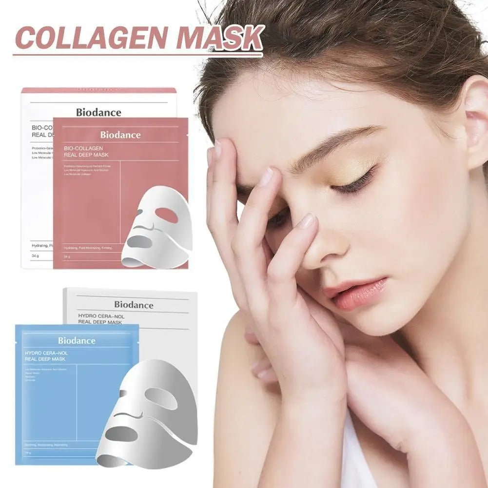 Korean Bio-Collagen Moisturizing Face Mask