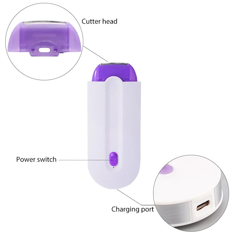 Rechargeable Epilator Hair Removal Kit