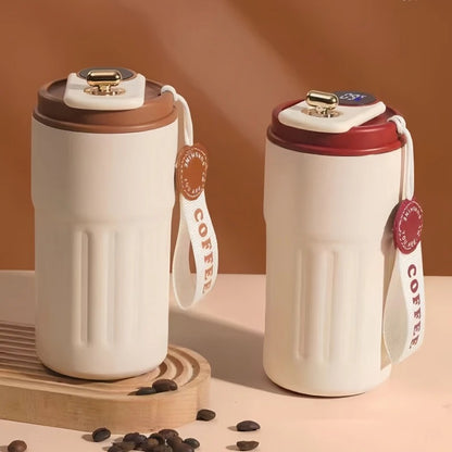 450ML Stainless Steel LED Temperature Display Coffee Cup