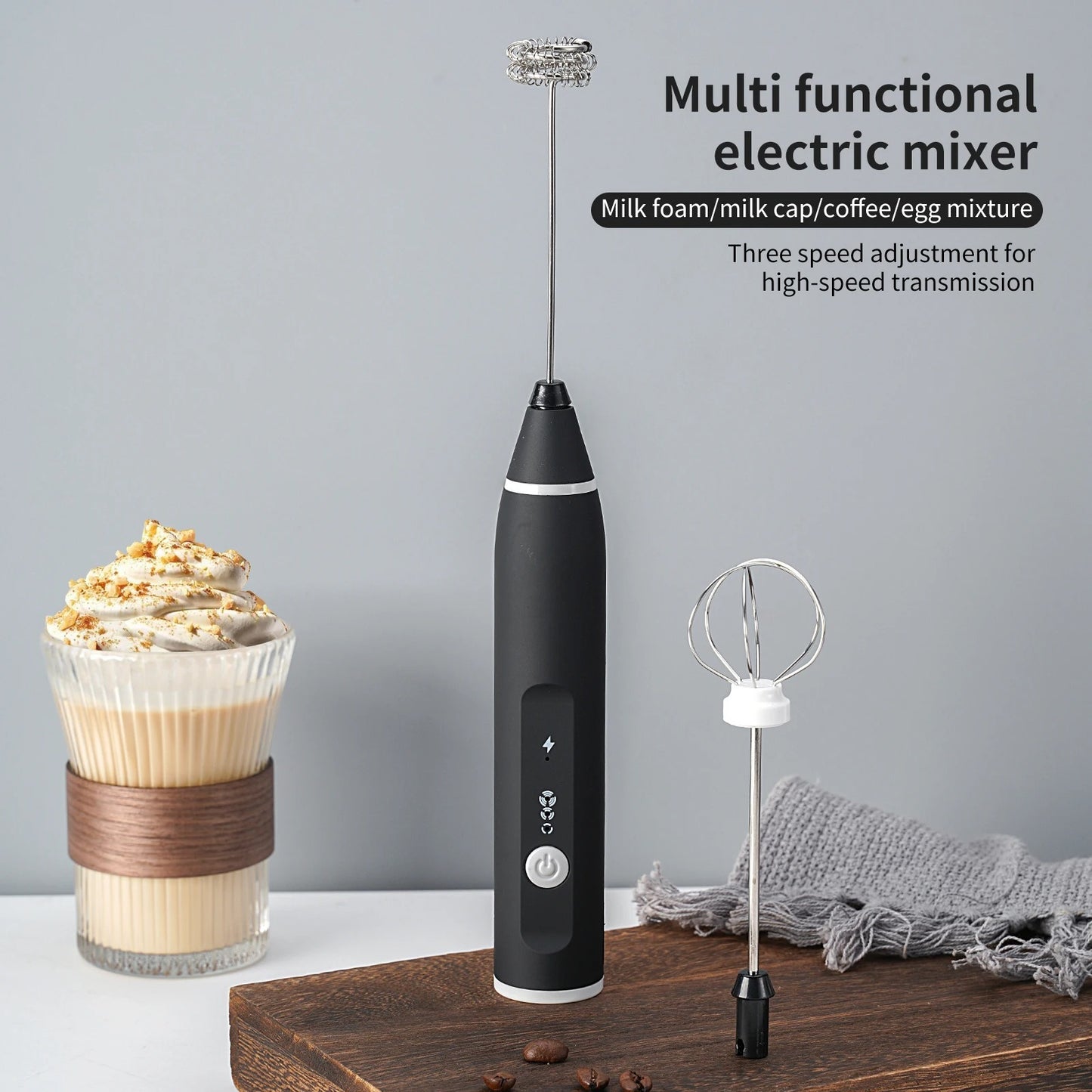 Portable Electric Coffee Frother