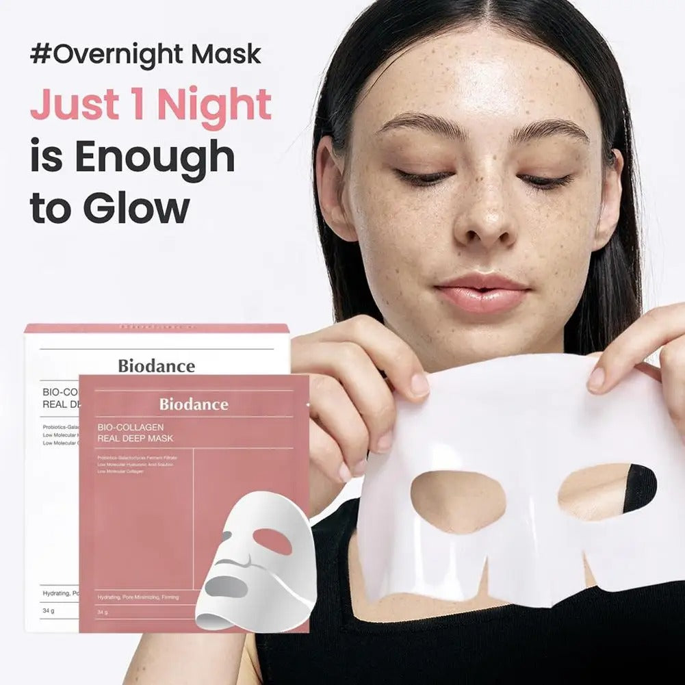 Korean Bio-Collagen Moisturizing Face Mask