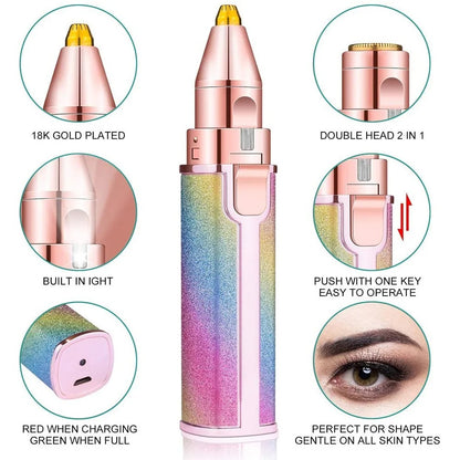 2-in-1 Facial Hair Remover