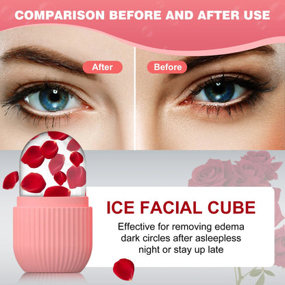 Skin Care Silicon Face Ice Roller