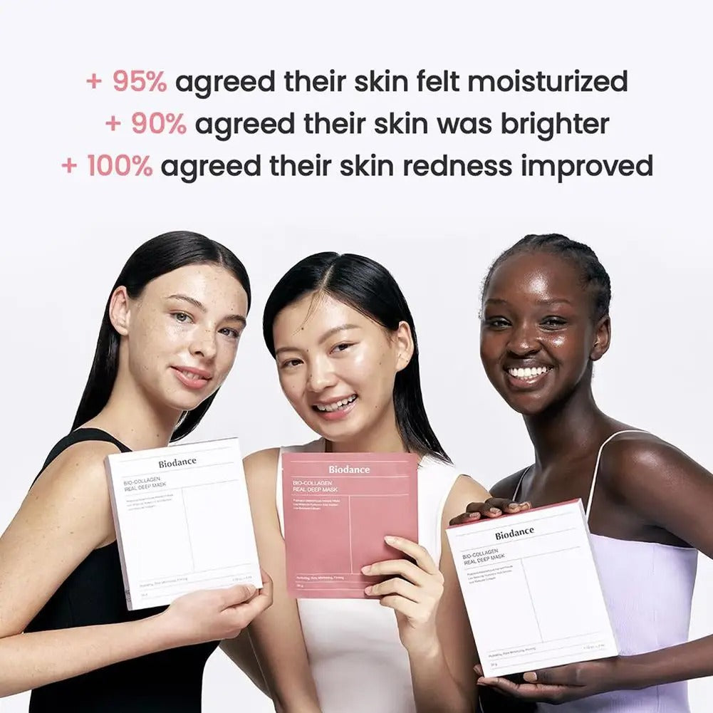 Korean Bio-Collagen Moisturizing Face Mask