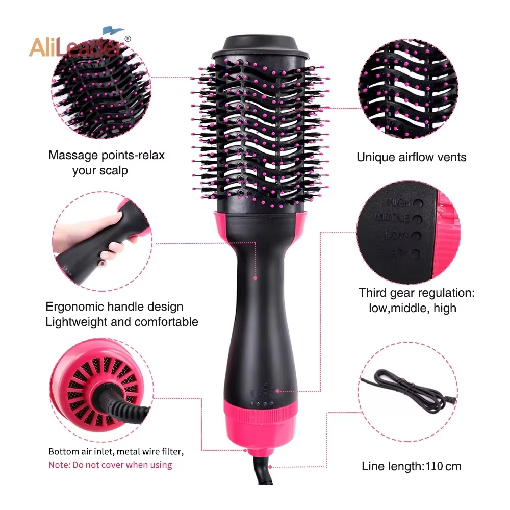 One Step Solution Hair Dryer Brush 4-in-1