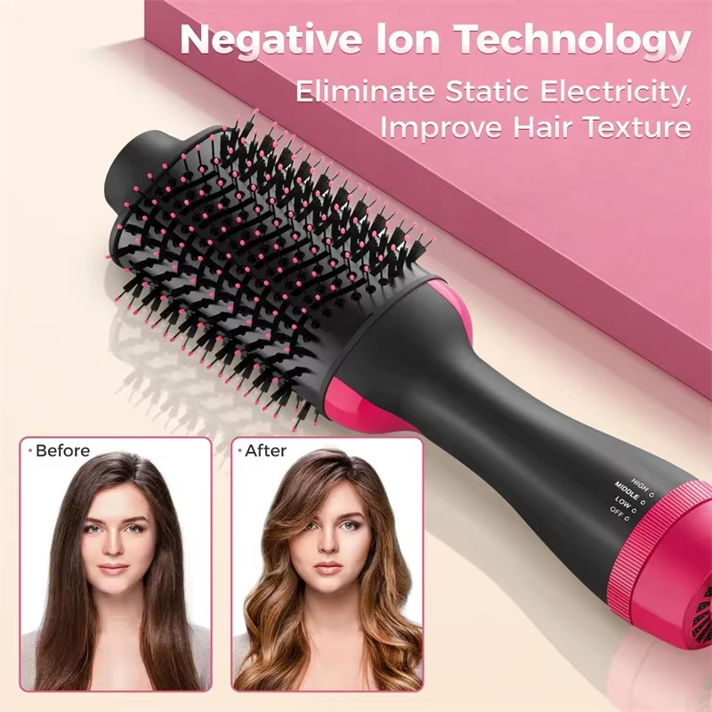 One Step Solution Hair Dryer Brush 4-in-1