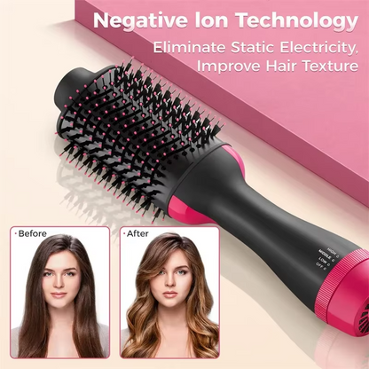 One Step Solution Hair Dryer Brush 4-in-1