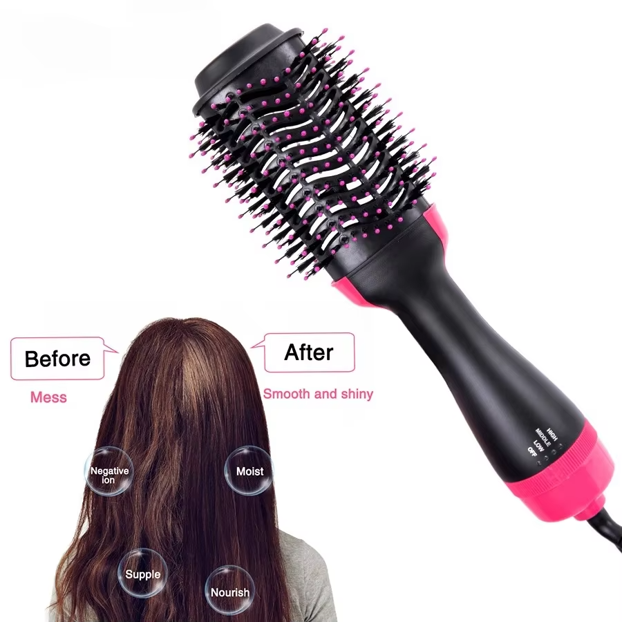 One Step Solution Hair Dryer Brush 4-in-1