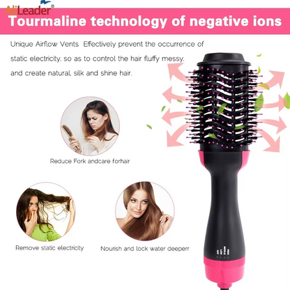 One Step Solution Hair Dryer Brush 4-in-1