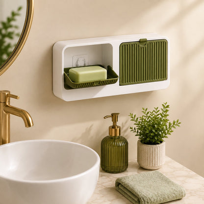 Double Wall Mounted Soap Holder – No Drilling